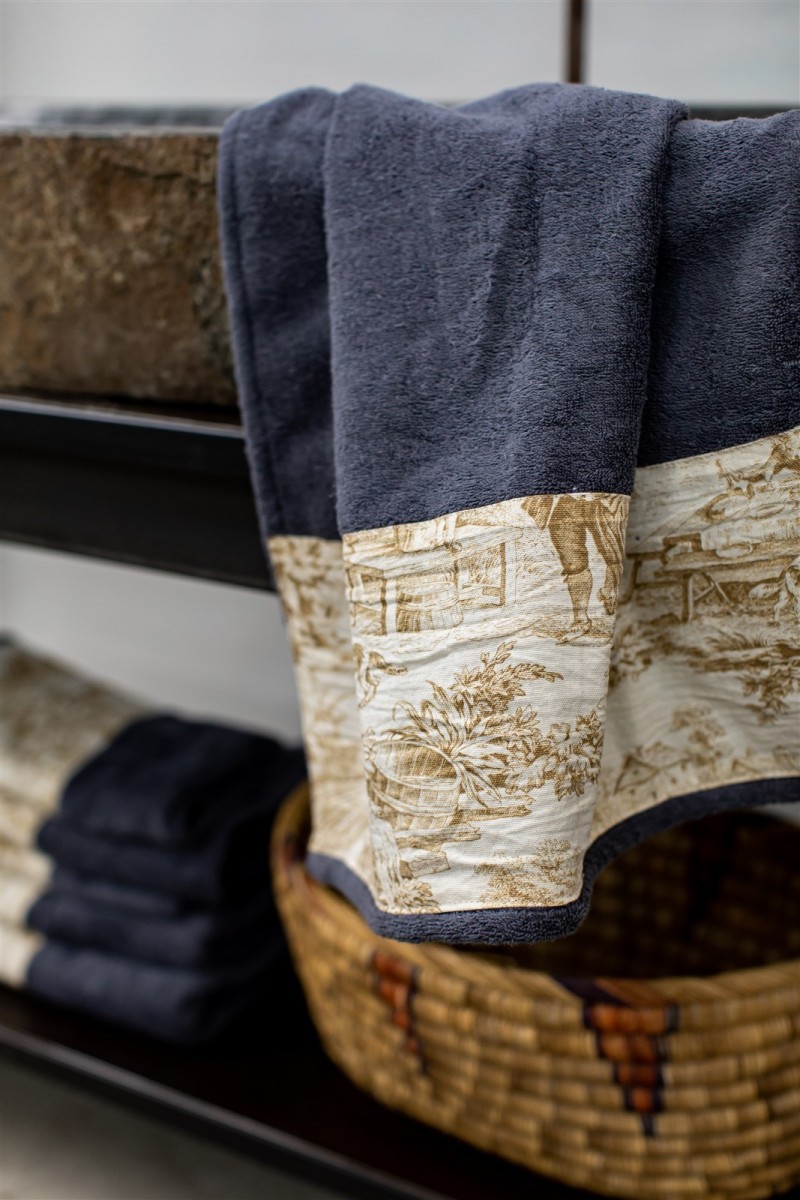 Serviette en coton Bauhaus