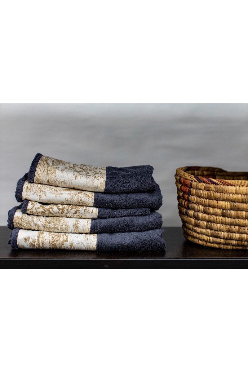 Serviette en coton Bauhaus