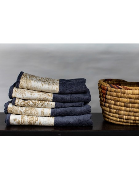 Serviette en coton Bauhaus
