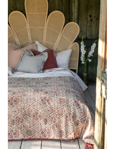 Copriletto Pure in Lino/Cotone