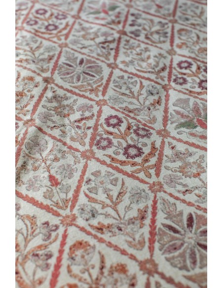 Pure Reversible Bedspread in Linen/Cotton