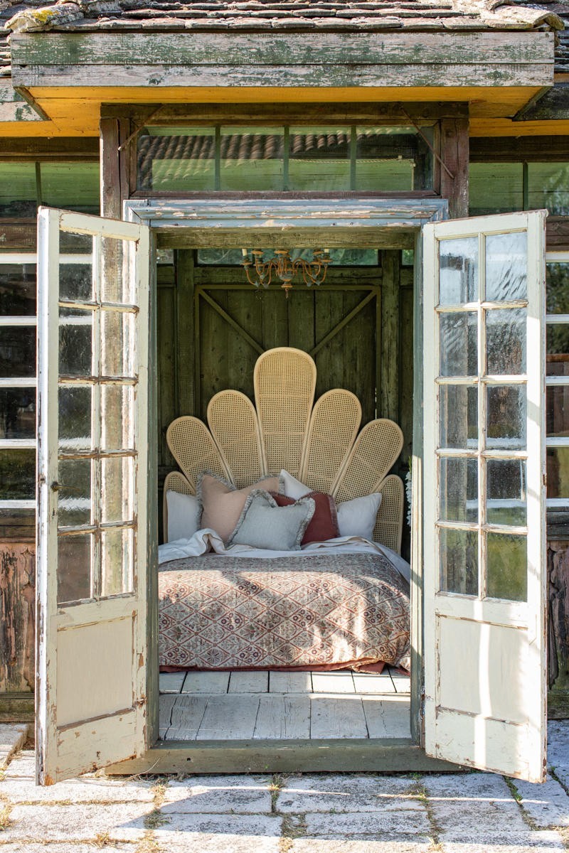 Copriletto Pure in Lino/Cotone