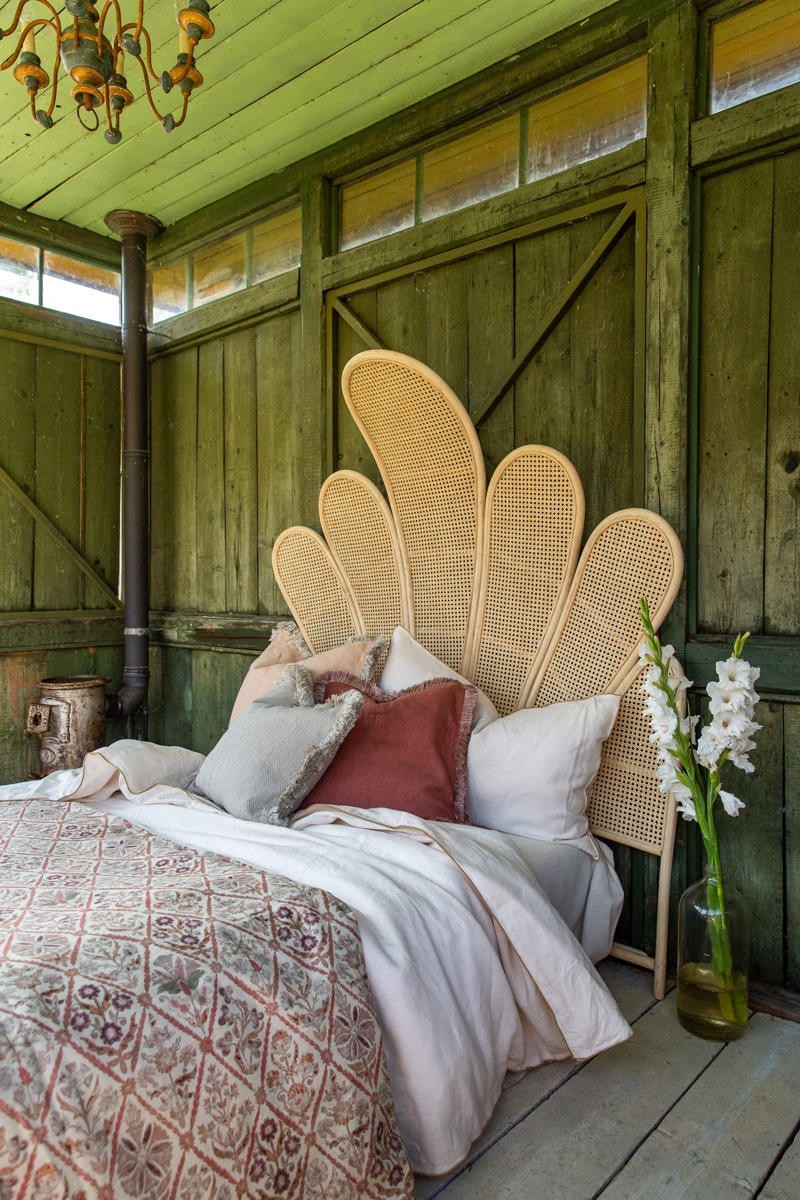 Couvre-lit réversible Pure, lin/coton