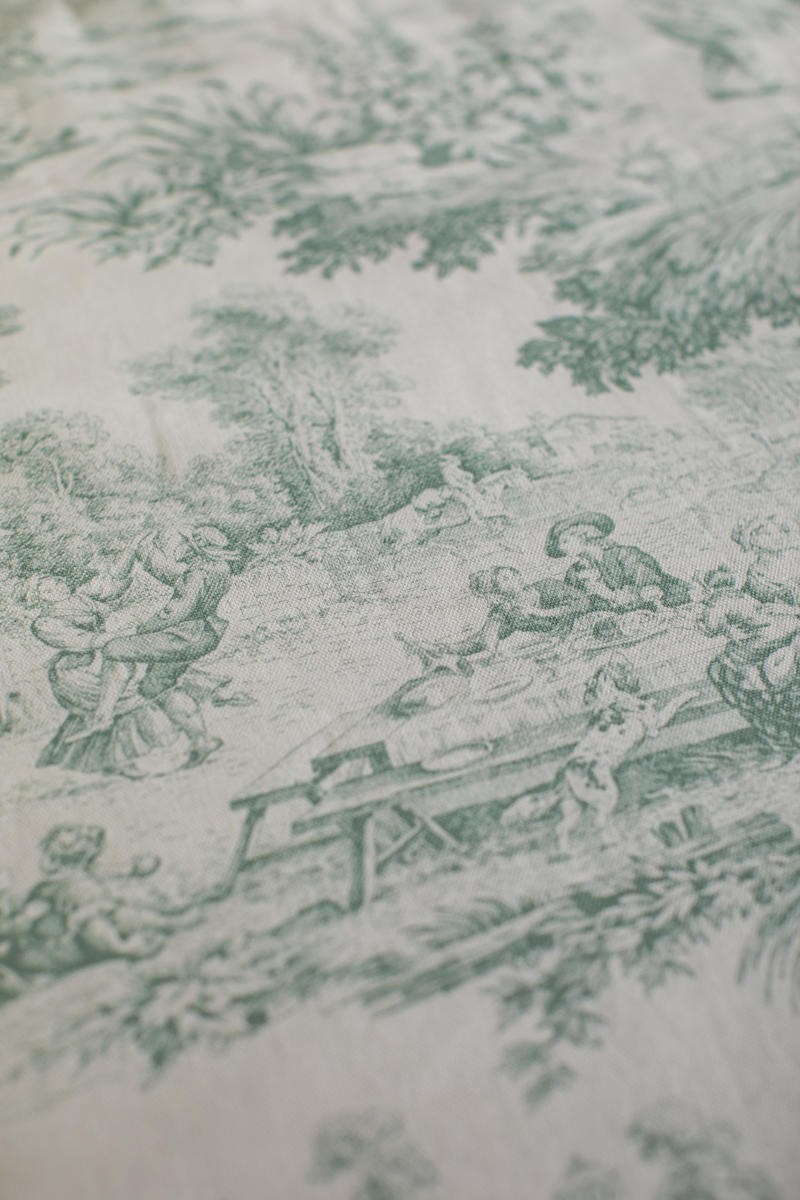 Pure Reversible Bedspread in Linen/Cotton