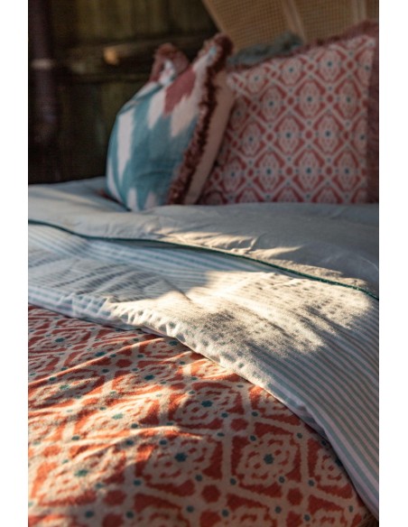 Copriletto Pure in Lino/Cotone