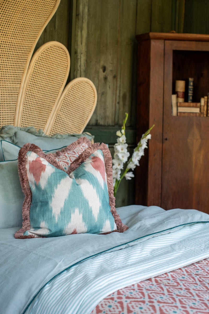 Copriletto Pure in Lino/Cotone