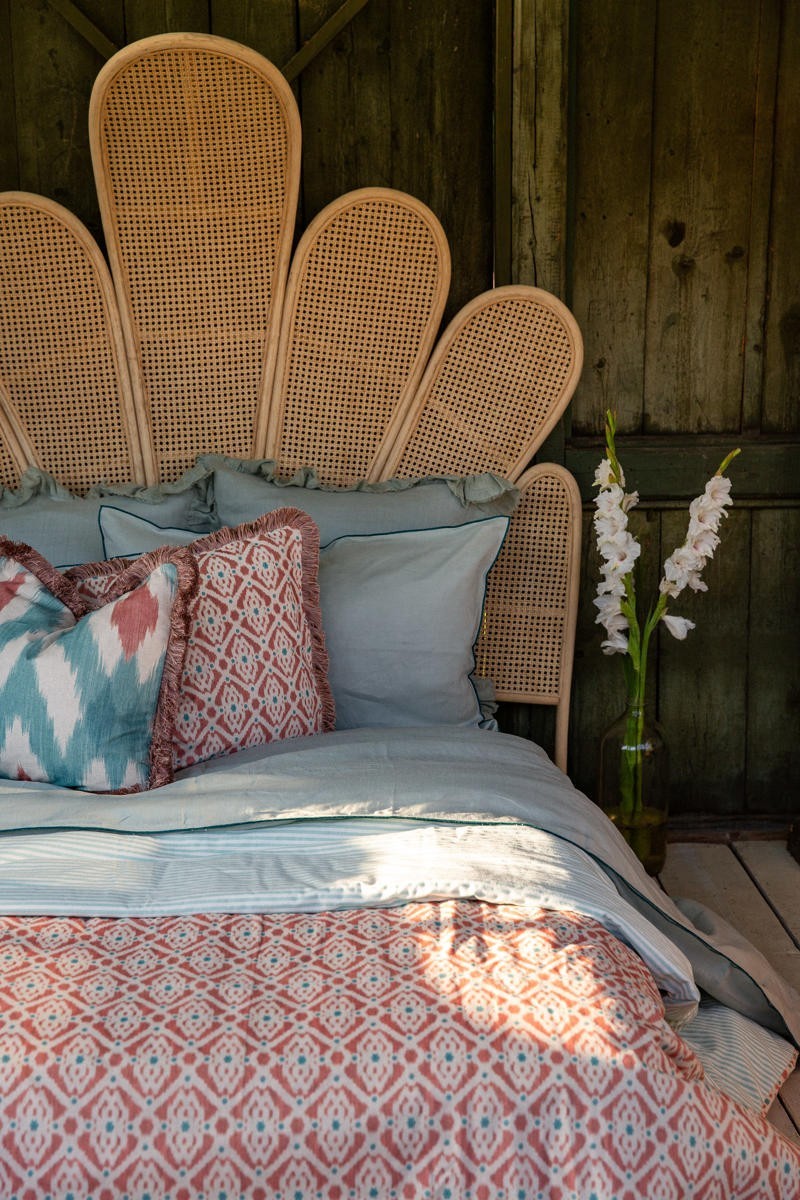 Copriletto Pure in Lino/Cotone