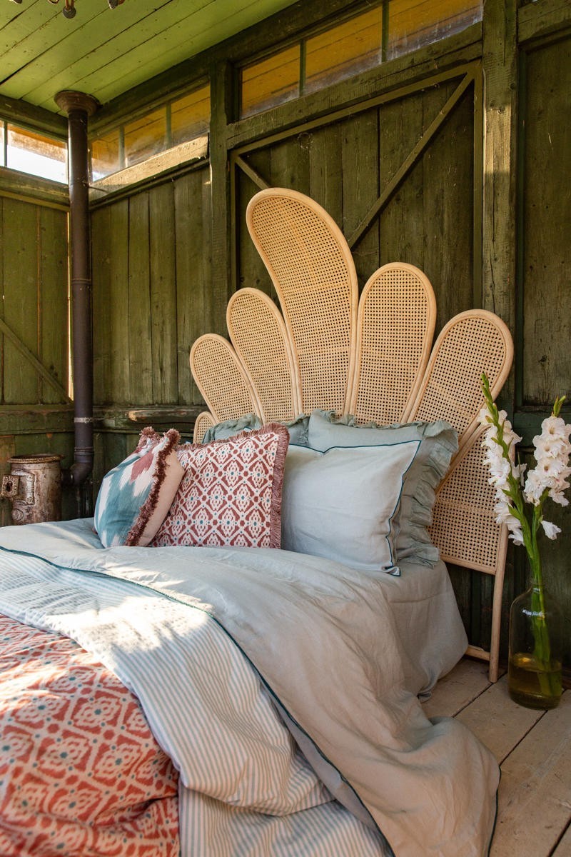 Copriletto Pure in Lino/Cotone