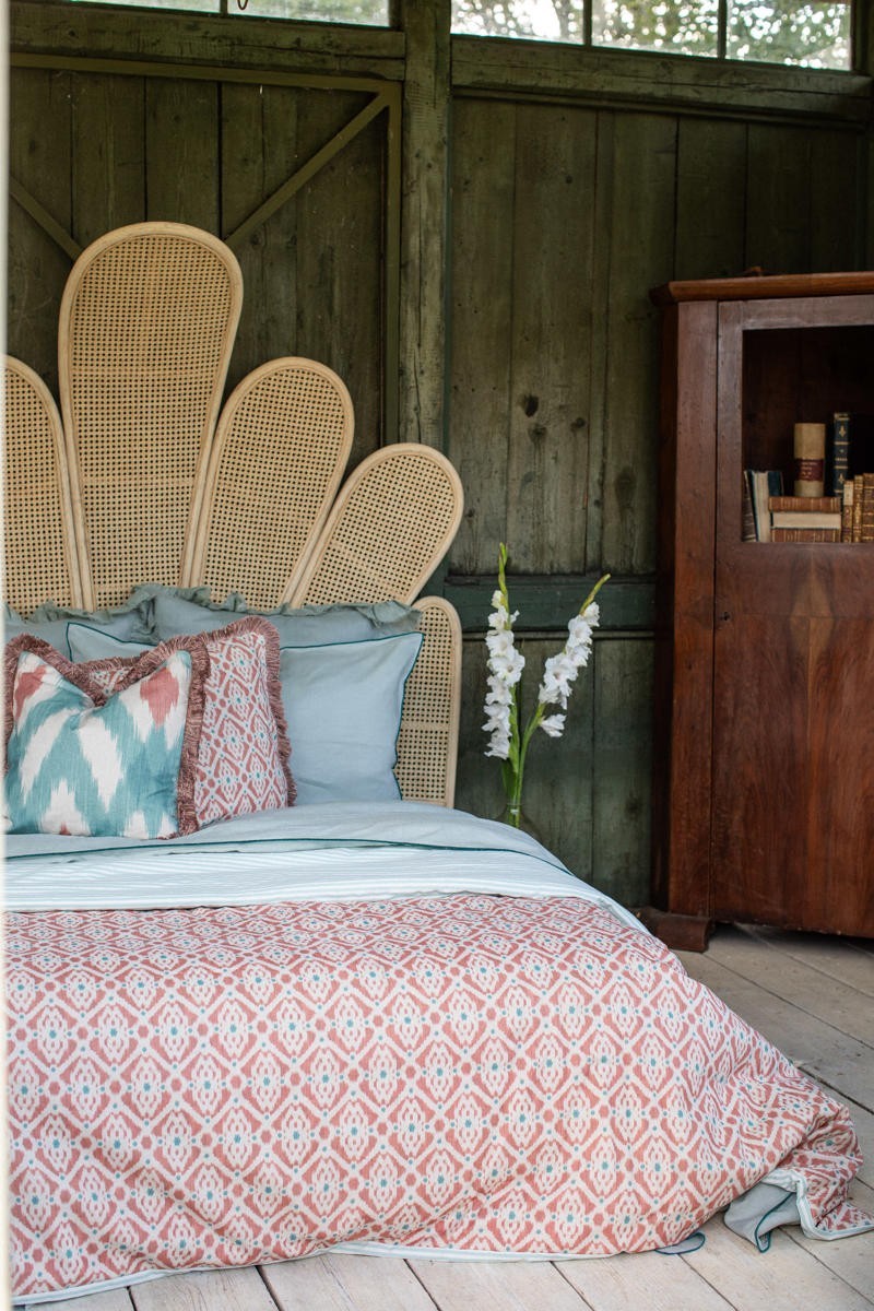 Copriletto Pure in Lino/Cotone