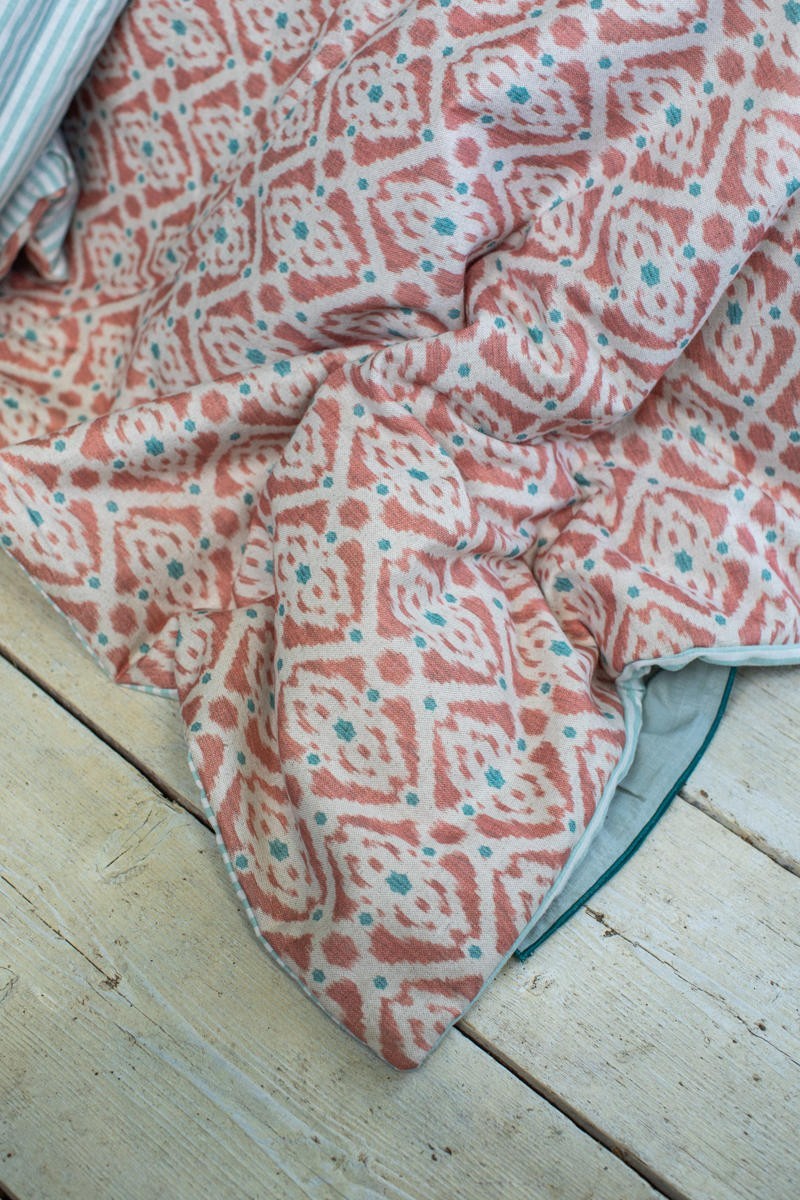 Copriletto Pure in Lino/Cotone