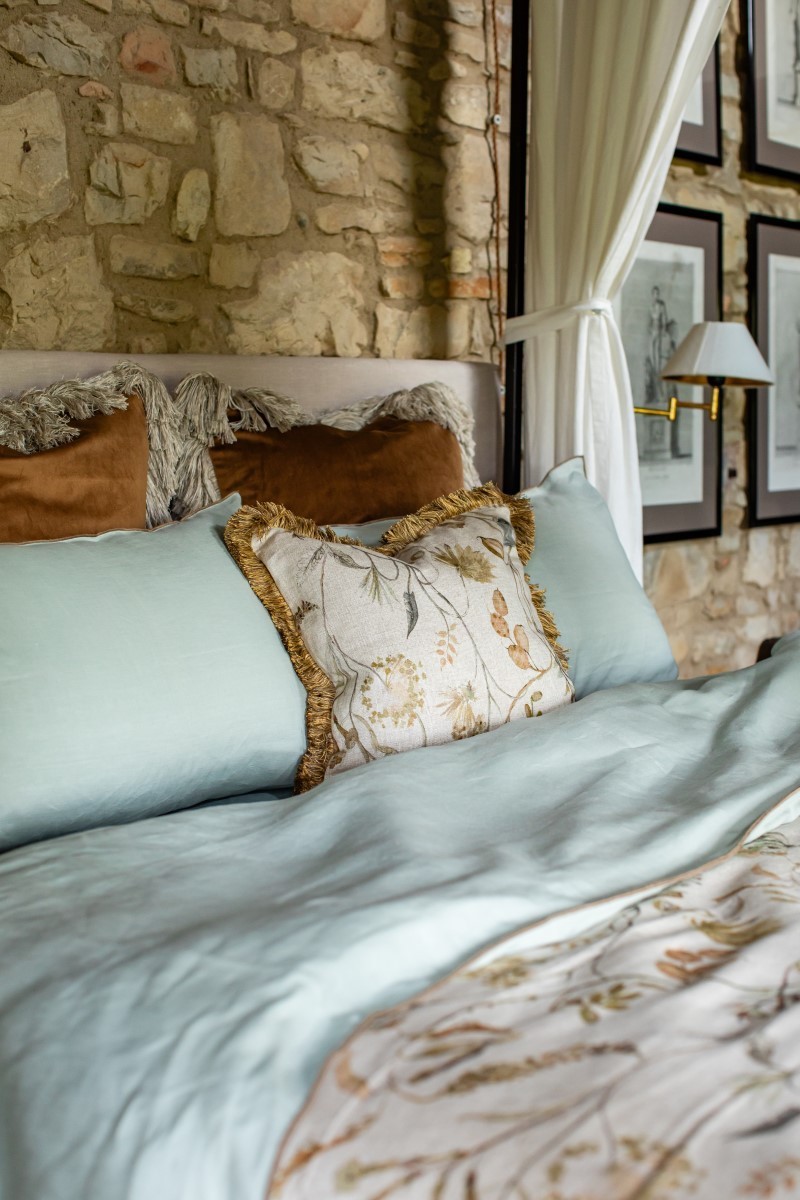 Linen Filo Duvet Cover