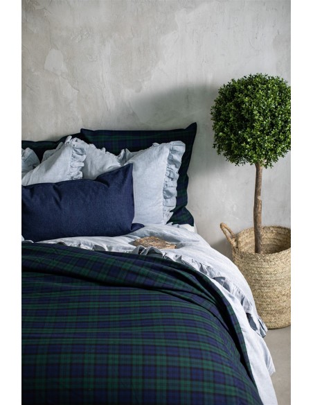 Taie d'oreiller en fil de coton