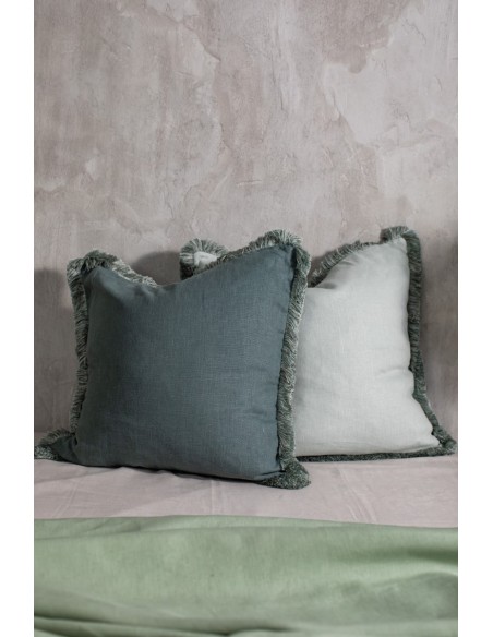 Pillowcase Fringes Linen