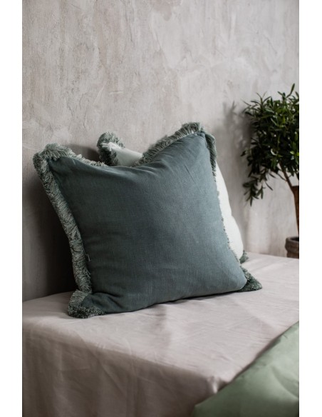 Pillowcase Fringes Linen