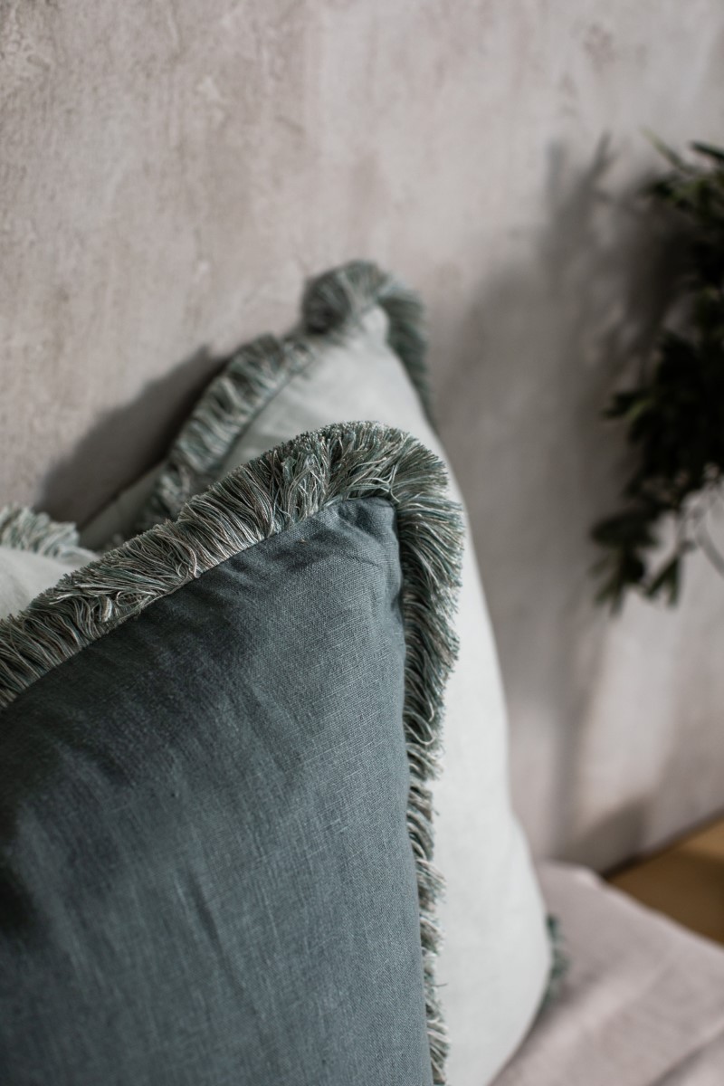 Pillowcase Fringes Linen