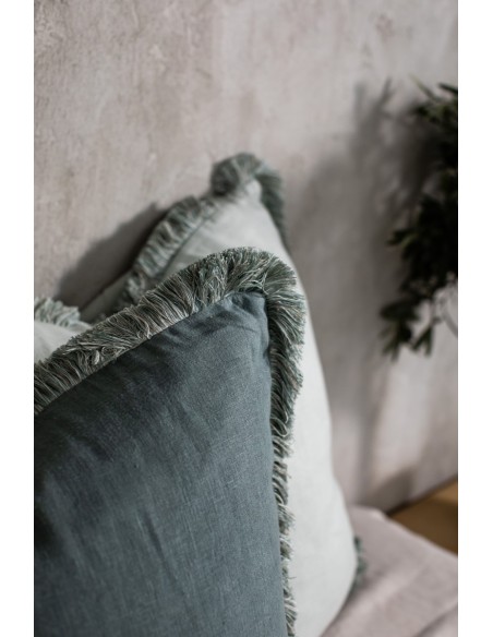 Pillowcase Fringes Linen