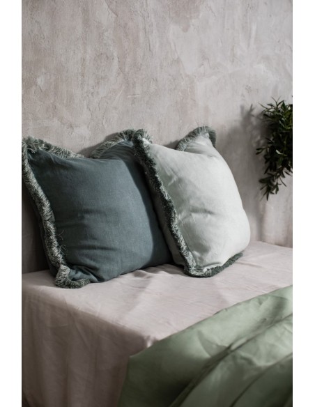 Pillowcase Fringes Linen