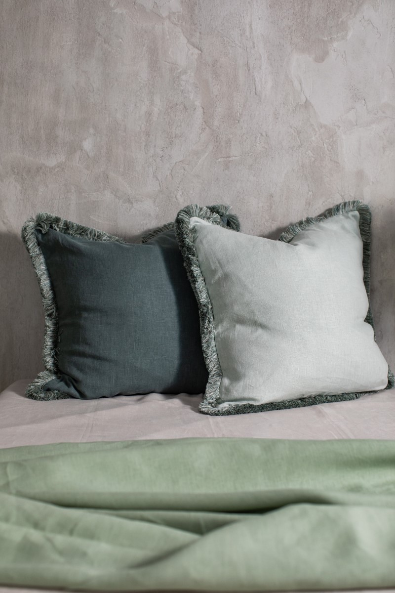 Pillowcase Fringes Linen