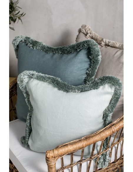 Pillowcase Fringes Linen