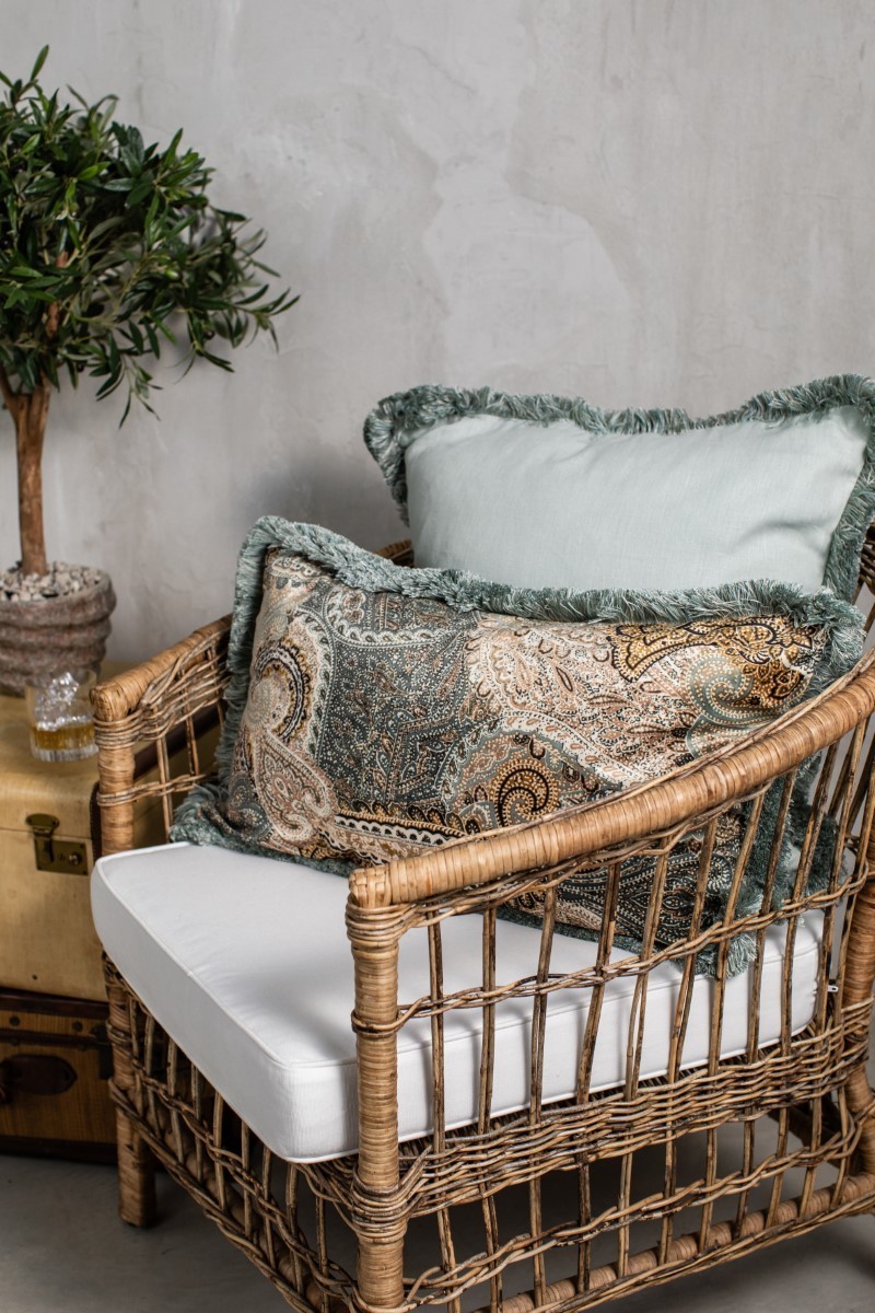 Pillowcase Fringes Linen