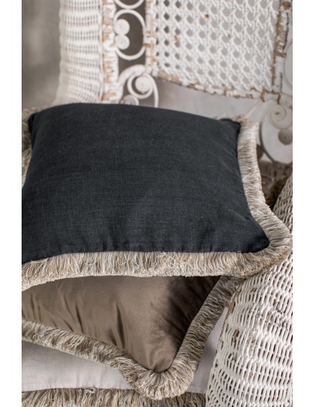 Pillowcase Fringes Linen