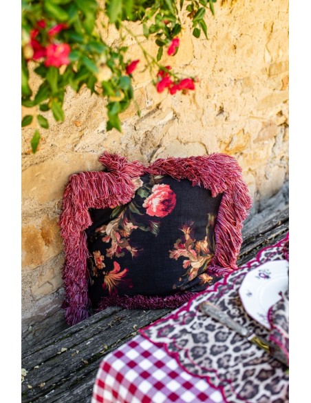 Taie d'oreiller en lin viscose Ludo