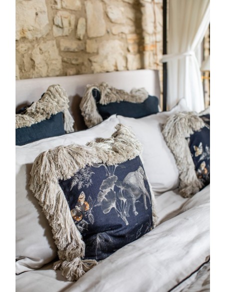 Ludo Viscose Linen Pillowcase