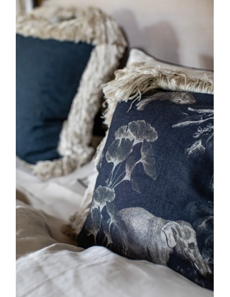 Taie d'oreiller en lin viscose Ludo