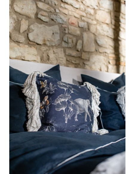 Ludo Viscose Linen Pillowcase