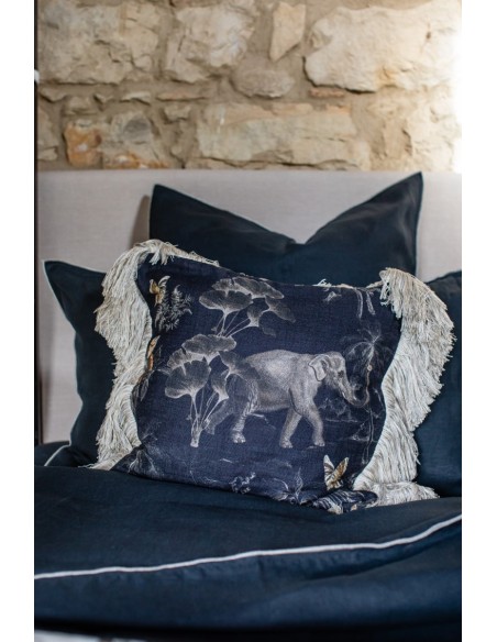 Ludo Viscose Linen Pillowcase