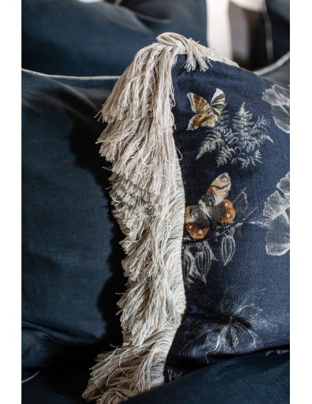 Taie d'oreiller en lin viscose Ludo