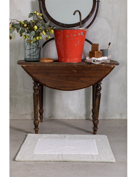 Tapis de salle de bains en coton Bauhaus