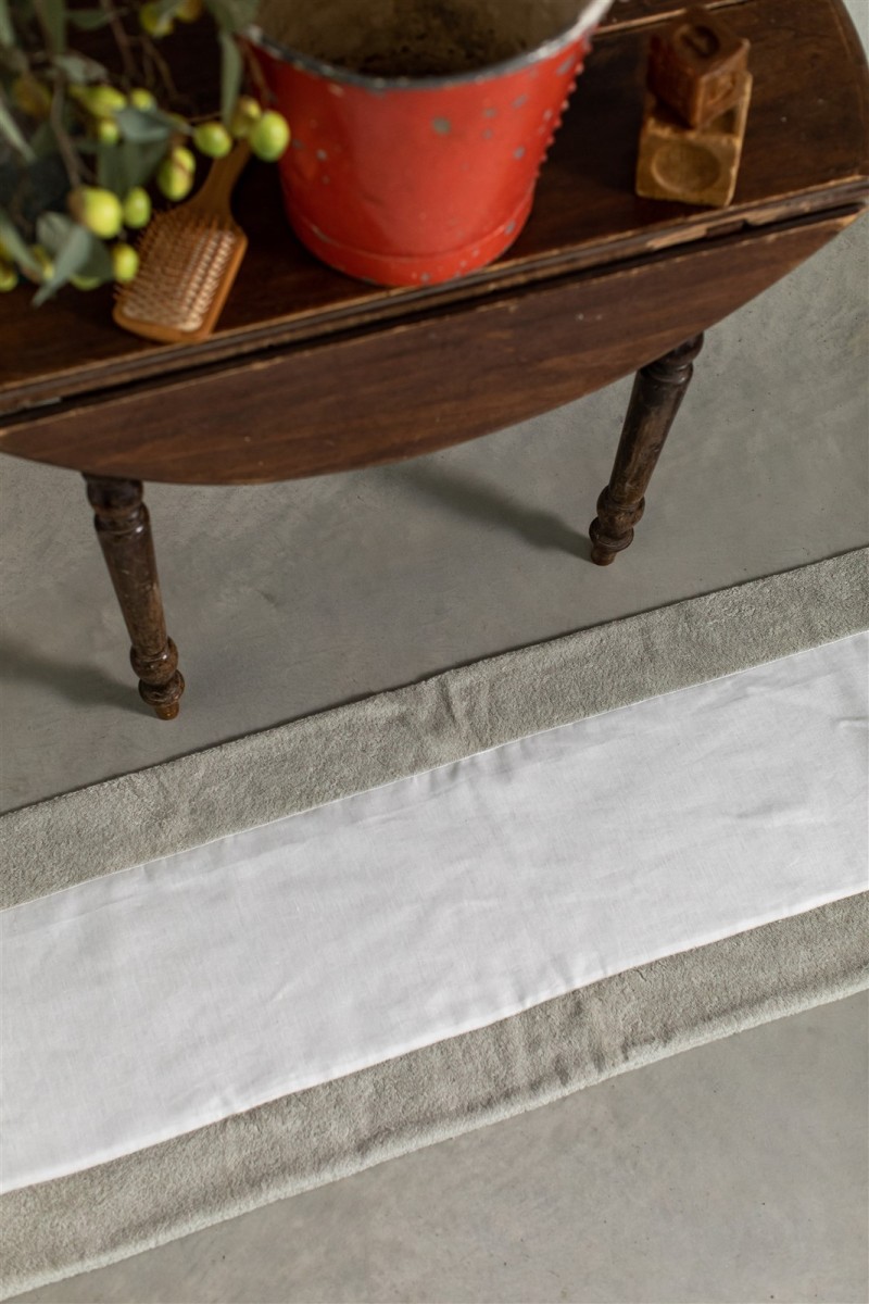 Tapis de salle de bains en coton Bauhaus