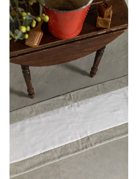 Tapis de salle de bains en coton Bauhaus