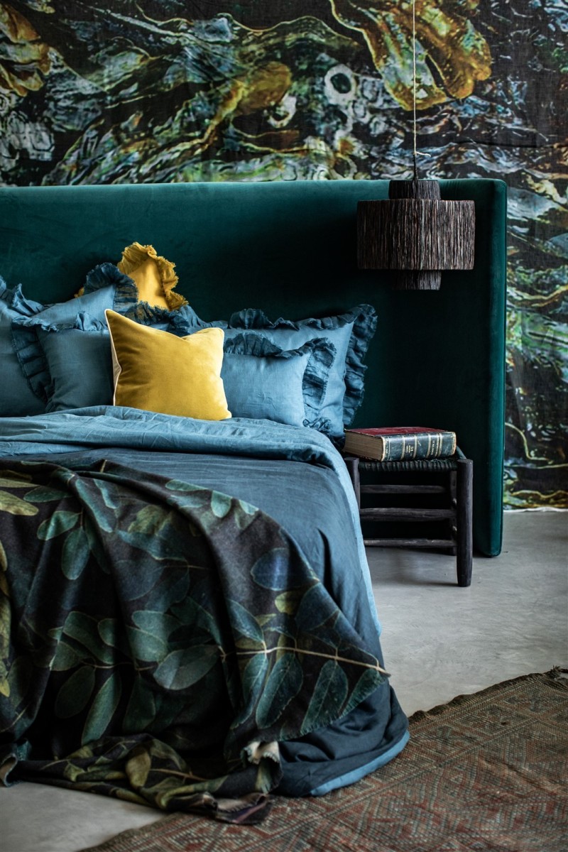 Taie d'oreiller en lin Gitane