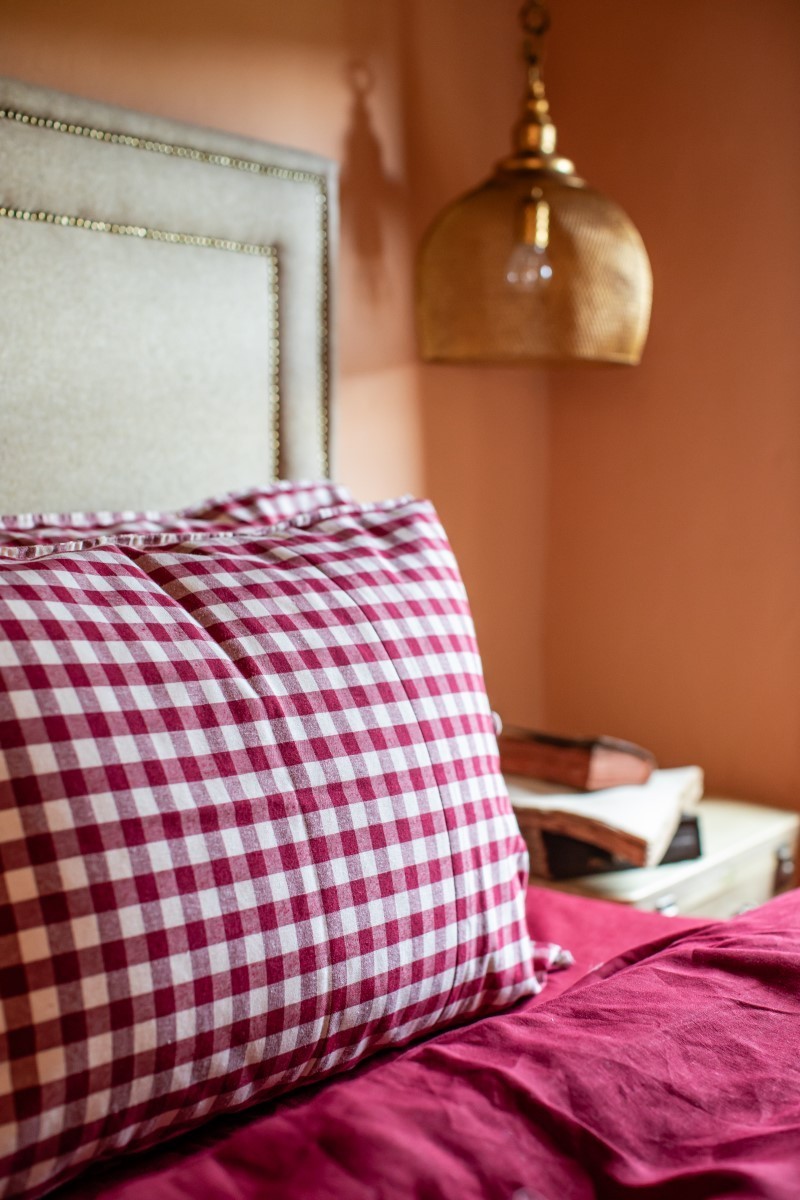 Patterned Cotton Pillowcase
