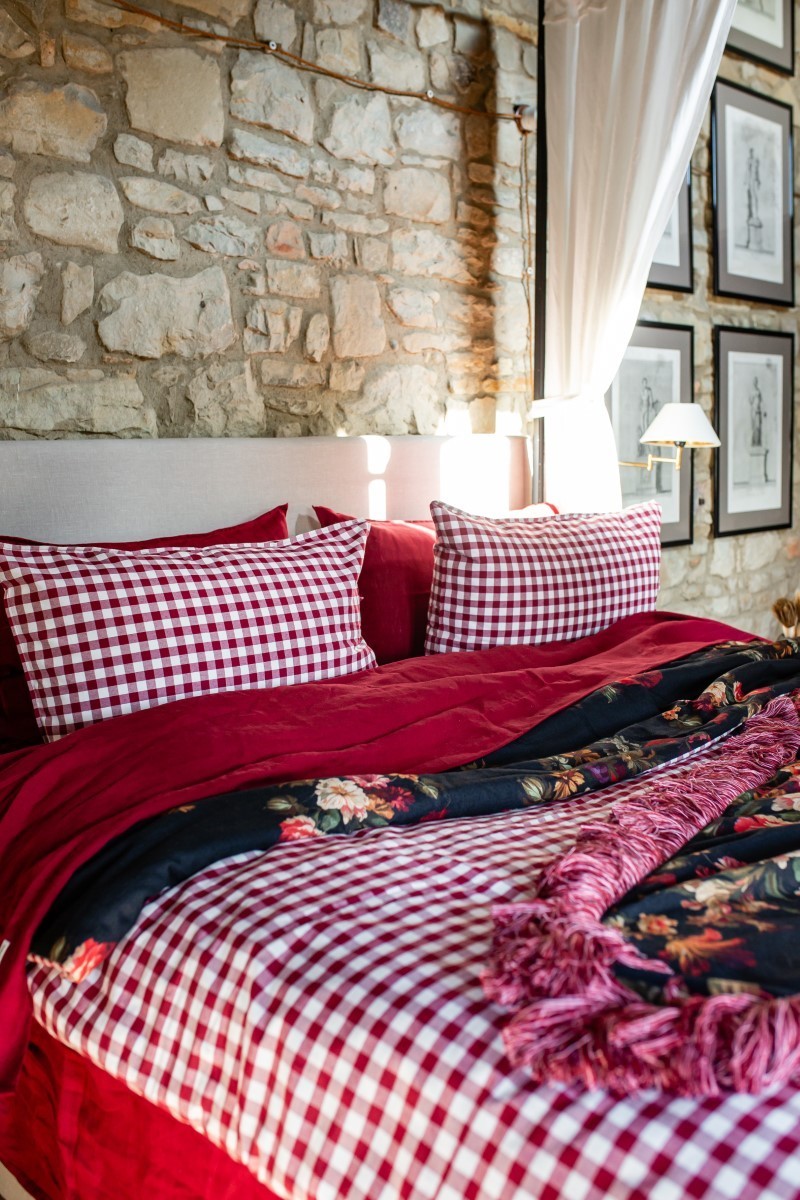 Patterned Cotton Pillowcase