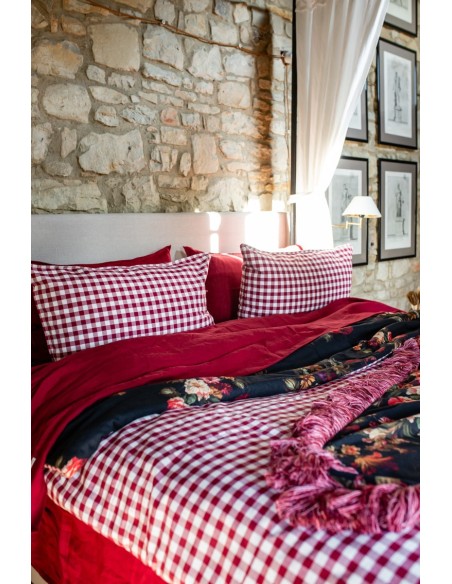 Patterned Cotton Pillowcase