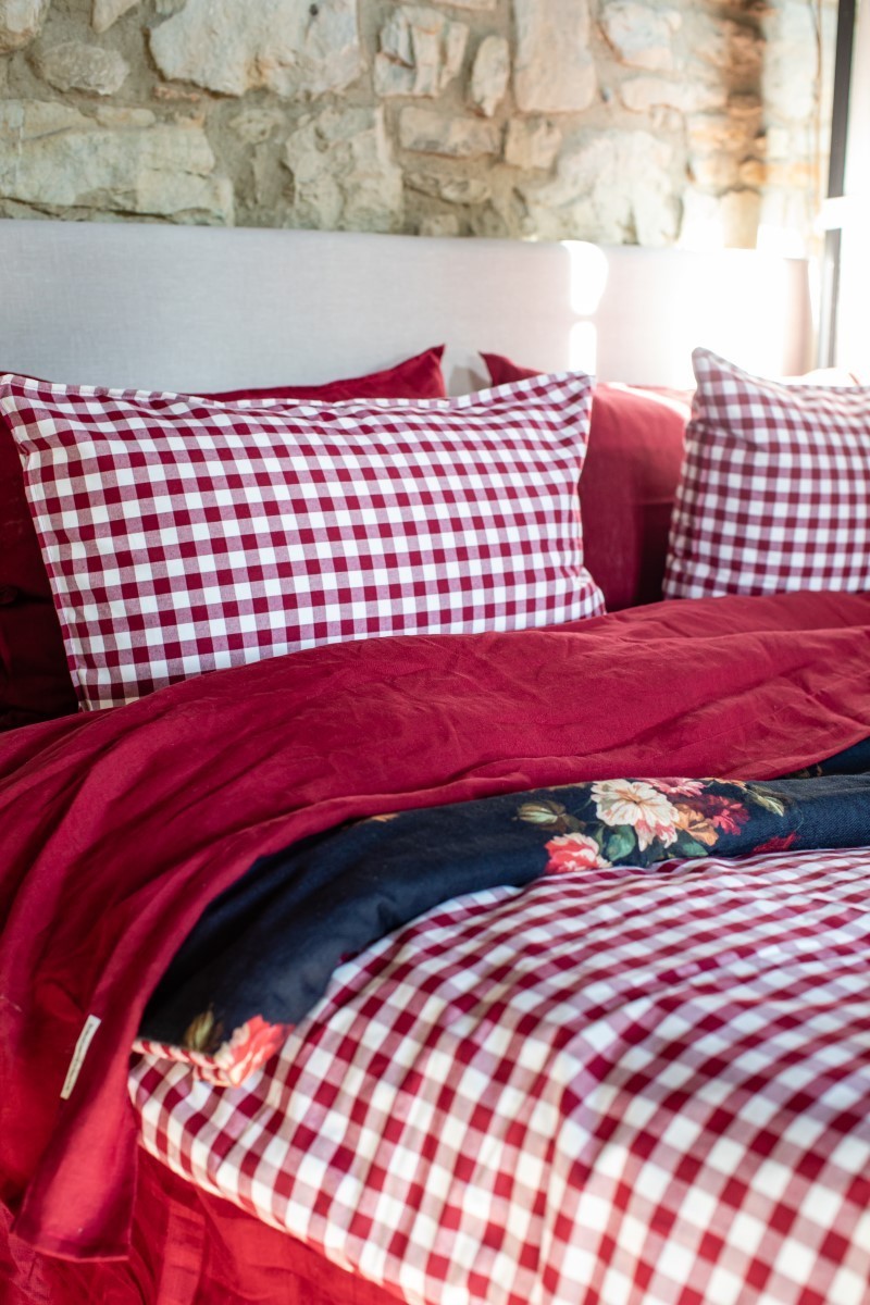 Patterned Cotton Pillowcase