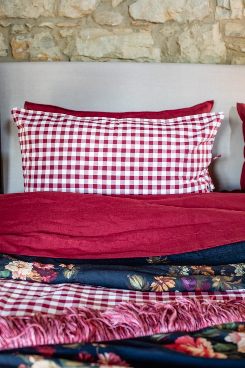 Patterned Cotton Pillowcase