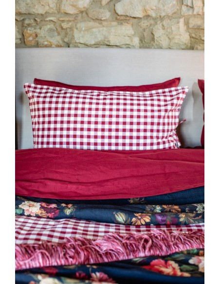Patterned Cotton Pillowcase