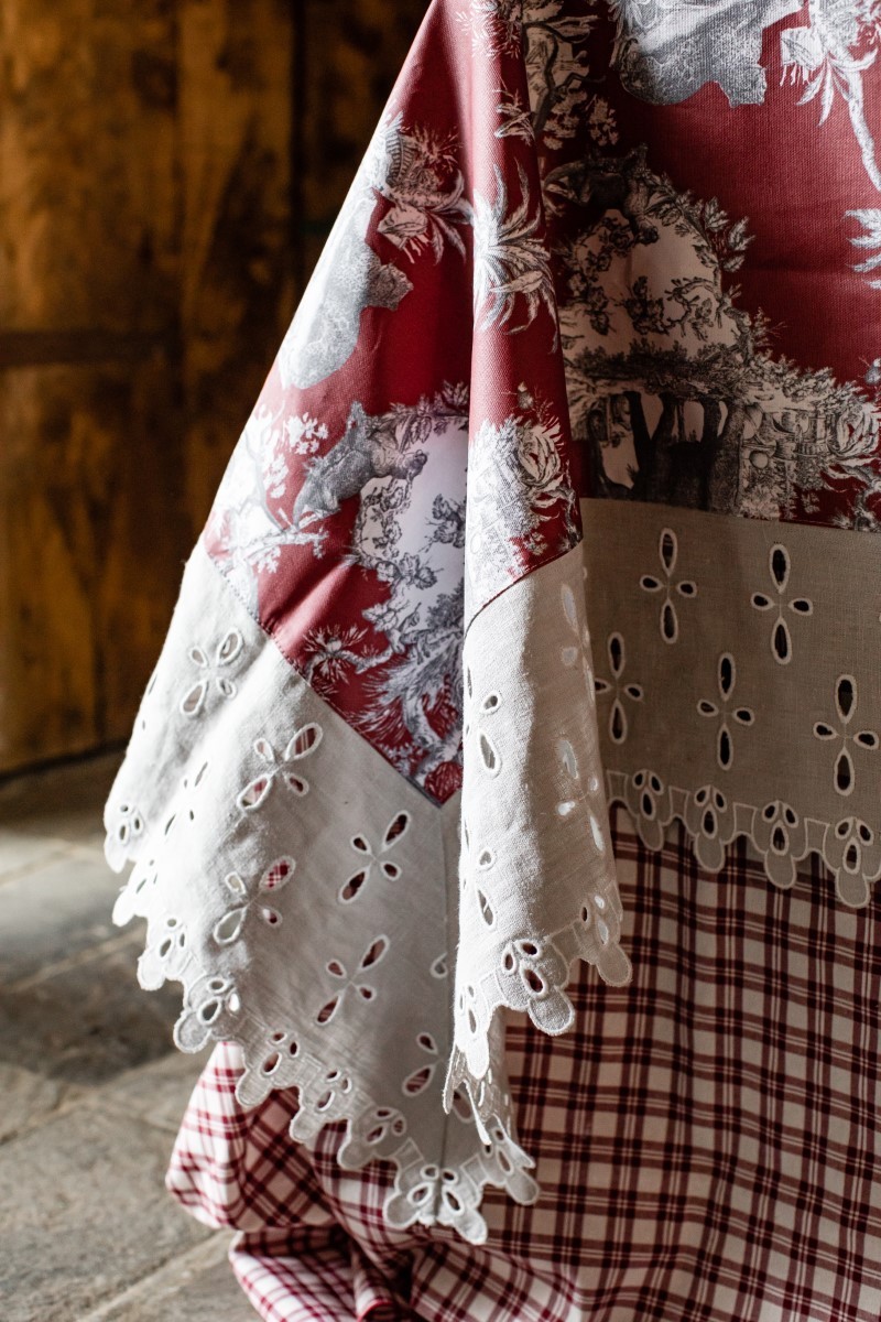 Nappe en coton Amalfi enduit