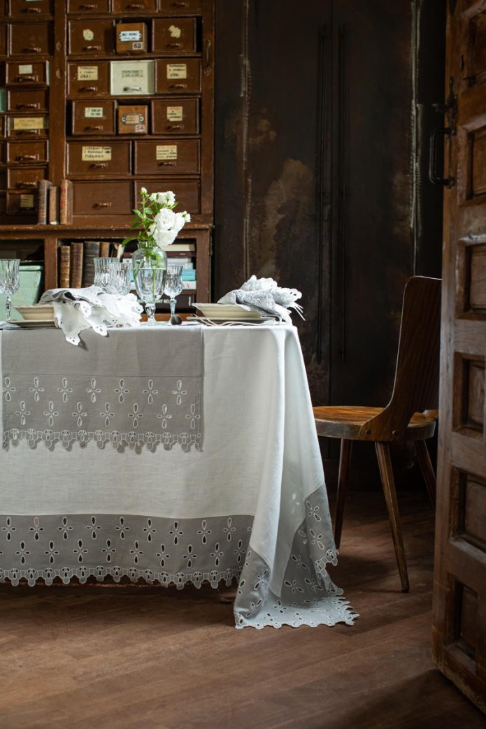 Nappe en lin enduit Amalfi 2