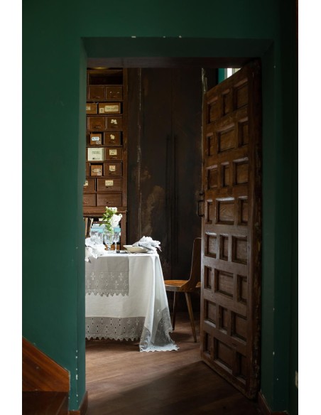 Nappe en lin enduit Amalfi