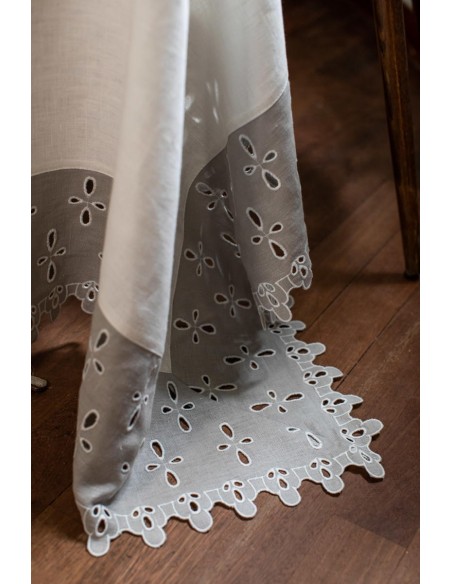 Nappe en lin enduit Amalfi