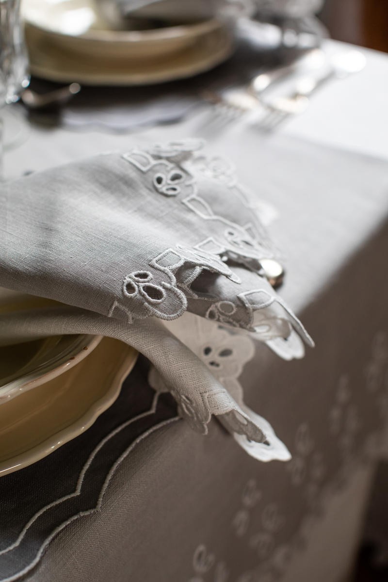 Nappe en lin enduit Amalfi