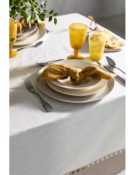 Nappe en lin enduit Riviera
