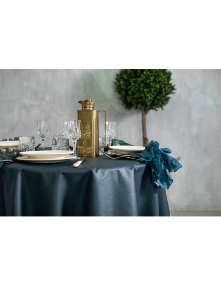 Riviera Tablecloth in Stain Resistant Linen +