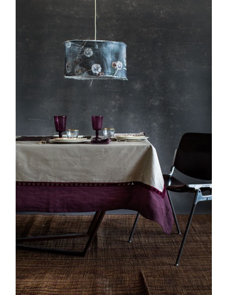 Riviera Tablecloth in Stain Resistant Linen +