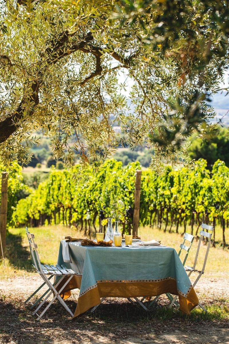 Tovaglia Riviera in Lino Antimacchia +